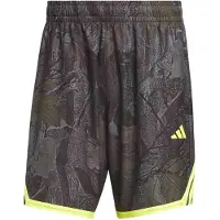 Adidas adidasPANTALÓN CORTO CRAZY LITE CAMO AOP L 13 CM Black / Solar Lemon Hombre