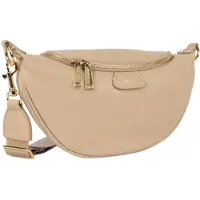 LANCASTER PARIS Bolso de mano 'Lancaster Sac banane Zippé Dune Beige foncé' beige