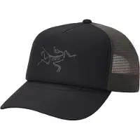 Arc'teryx - Bird Trucker Hat - Gorra size L/XL, negro/gris