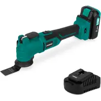 Vonroc Multiherramienta sin cable 20V | Incl. batería 2.0Ah y cargador rápido