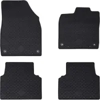 Syfax Alfombrilla de Coche 4 pcs Negro adecuado para VW ID.3 2019-