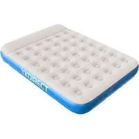 Markenlos Colchón inflable para dos personas con diseño Pillow Top – 203 x 152 x 28 cm