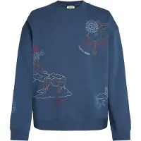 Scotch & Soda Sudadera navy / azul claro / mandarina / rojo