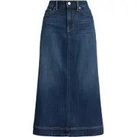 Ralph Lauren Falda azul denim