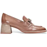 Hispanitas para mujer. HI243590 Mocasines de Piel Al marrón (35), 3 a 5cm, Ninguno, Casual, outlet 2026.