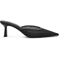 Steve madden Lisbeth Mules Black Mesh Talla: 37 | Pumps Outlet | Mujer | Negro