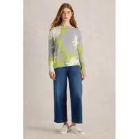 White Stuff Olive Floral Jumper Grey Print Talla: 6 | Sudaderas con Capucha Outlet | Mujer | Gris