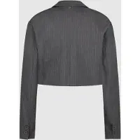 Circle of trust Laura Blazer Dark Grey Stripe Talla: M | Blazers Outlet | Mujer | Gris