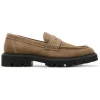 Steve madden Noordin Casual Shoes Taupe Suede Talla: 43 | Mocasines Outlet | Hombre | Negro