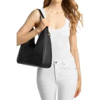 Michael Kors Medium Hobo Shoulder Black Talla: OS | Bolsos de Mano Outlet | Mujer | Negro