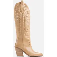 Bronx New-kole High Boot Dark Camel Talla: 40 | Botas Outlet | Mujer | Marrón