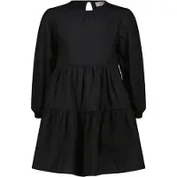 Vingino Girls Pippa Midi Dress Deep Black Talla: 8 | Vestidos Outlet | Unisex | Negro