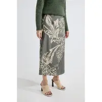 Josephine & Co Adeline Skirt Pesto Print Talla: 34 | Faldas Midi Outlet | Mujer