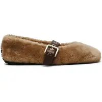 Steve madden Toasty Flat Shoes Tan Talla: 38 | Chancletas Outlet | Mujer