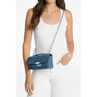 Michael Kors Small Convertible Chain Shoulder Dk Chambray Talla: OS | Bolsos de Mano Outlet | Mujer