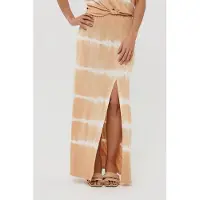 Esqualo Skirt Tie Dye Sand Talla: XXL | Faldas Maxi Outlet | Mujer | Marrón