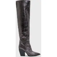 AllSaints Reina Crinkle Boot Gunmetal Grey Talla: 39 | Botas Outlet | Mujer | Gris