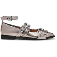 Steve madden Grander Flat Shoes Pew Crinkle Talla: 39 | Bailarinas Outlet | Mujer