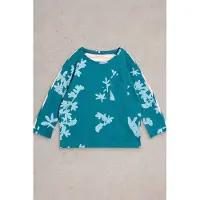 White Stuff Demi Dolman Blue Print Talla: 22 | Camisetas de Seda Outlet | Mujer | Azul