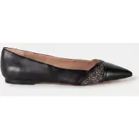 Lk bennett Diane Crystal Pointed Black Talla: 37 | Bailarinas Outlet | Mujer | Negro