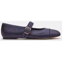 Steve madden Dory Flat Shoes Navy Satin Talla: 37 | Bailarinas Outlet | Mujer | Azul