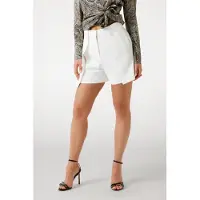 Guess Marciano GUESS Nina Shorts Pants White Peaks Talla: 38 | Pantalones Formales Outlet | Mujer | Blanco