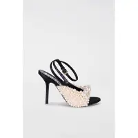 Moschino Goatskin Sandals Black Talla: 39 | Pumps Outlet | Mujer | Negro