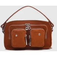 Núnoo Helena Suede Pecan Brown Talla: OS | Bolsos de Mano Outlet | Unisex | Marrón