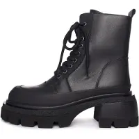 CESARE GASPARI Botines con cordones negro