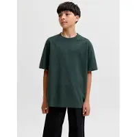 Jack & Jones Junior Camiseta 'JJEBARRON' verde oscuro