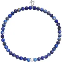 Glanzstücke Pulsera azul / plata