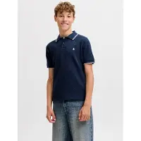 JACK&JONES JUNIOR Junior Camiseta 'JJEAustin' azul oscuro