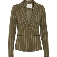 Ichi Blazer 'RUTI' verde / blanco