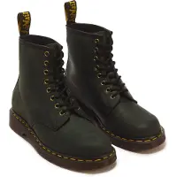 Dr. Martens unisex. 11822300 Botines de Piel 1460 Dms verde (36), Plano, Cordones, Casual, outlet 2026.