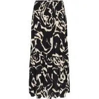 Kaffe Falda 'Beathe' beige claro / negro
