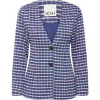 Ichi Blazer 'KATE CHECLÉ' azul / blanco