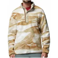 Columbia - Helvetia II Printed Half Snap Fleece - Jerséis de forro polar size XXL, beige