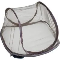 Grüezi Bag - Moskitonetz (Wolle Zero) - Mosquitera gris/azul