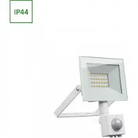 Spectrum LED Fluter Noctis Lux 4 Weiß IP44 20W 1650lm Tageslicht 6000K kaltweiß mit Bewegungsmelder