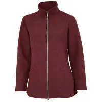 Ivanhoe - Women's Bodal Long Seasonal - Chaqueta de lana size 40, rojo