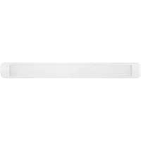 REV Lámpara de techo LED, modelo Flaxx, color blanco, para oficina, 120 cm, 32W, 2800 lúmenes, luz blanca neutra, 4000K