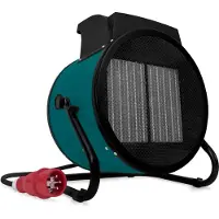Vonroc Calefactor eléctrico - ventilador - 6000W/9000W - cerámica | alimentación trifásica 400V