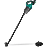 Vonroc Aspirador escoba potente sin cable 20V | Incl. batería 2.0Ah y cargador rápido