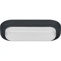 Osram Lámpara de techo , color negro, 3000 K / 4000 K / 6500 K, luz blanco cálido, 2100 lúmenes, 24 W, material: acrilonitrilo butadieno estireno (ABS), vida útil de 25.000 horas