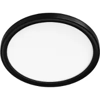 Osram Lámpara de techo Orbis Easyfix, color negro, 3000 K / 4000 K / 6000 K, luz blanca cálida, 950 lúmenes, 14 W, diámetro de 22 cm