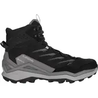 Lowa - Zapatillas de senderismo Hombre - Maddox Pro GTX Mid Black/Grey - Talla 41 - Negro