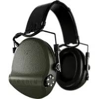 Sordin Orejeras Supreme X2 Headband leather Memory Foam, green