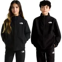 The North Face - Kid's Teen Perlino Softshell Jacket - Forro polar size S, negro