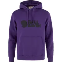 Fjällräven - Logo Hoodie - Sudadera size L, morado