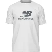 New Balance Camiseta gris / blanco